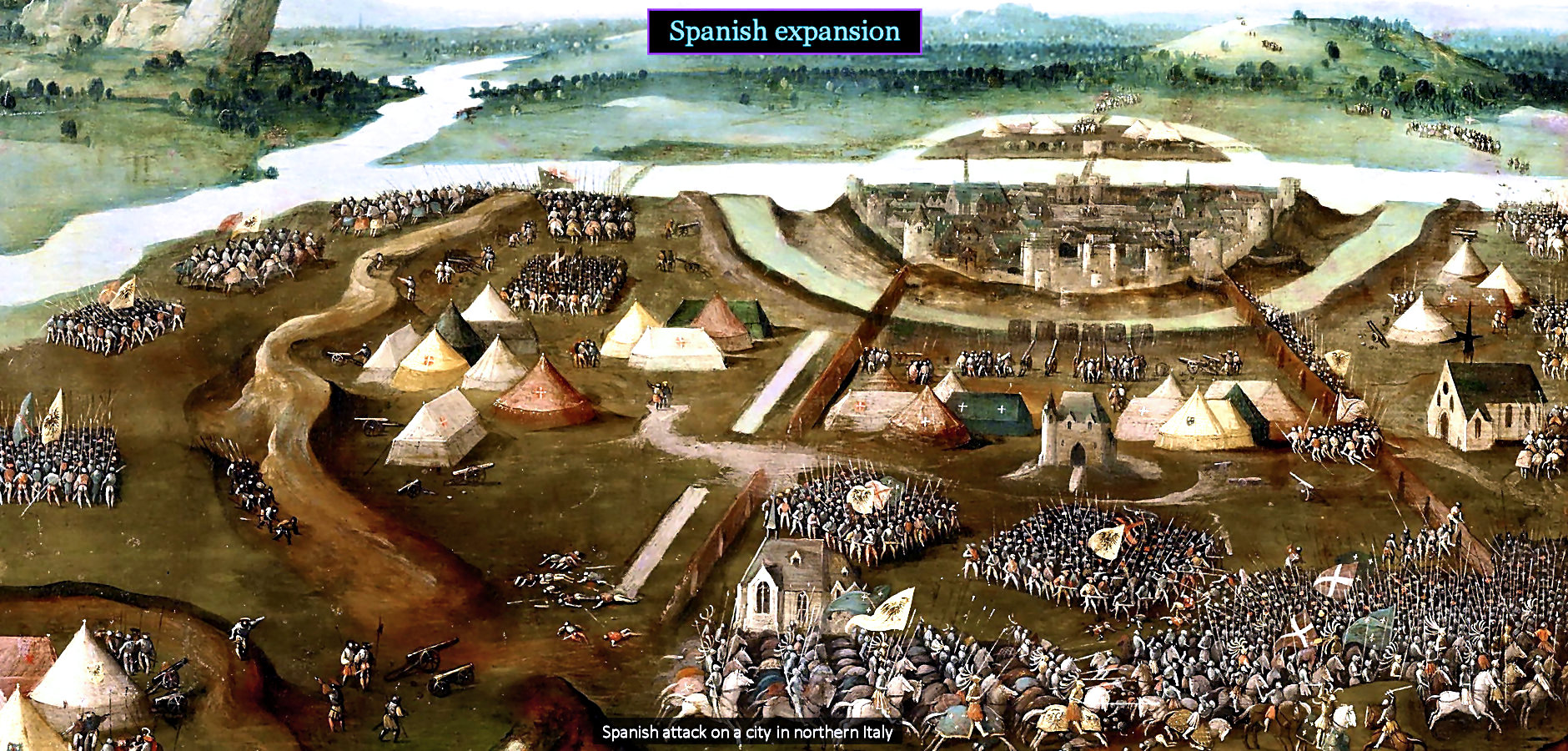 Spanish expansion, 1500s